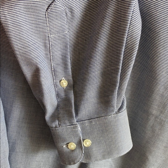 Van Heusen Blue Wrinkle Free Dress Shirt - Picture 4 of 6